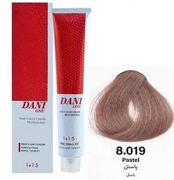 رنگ مو بدون آمونیاک پاستل 8/019 دنی وان 100 میل